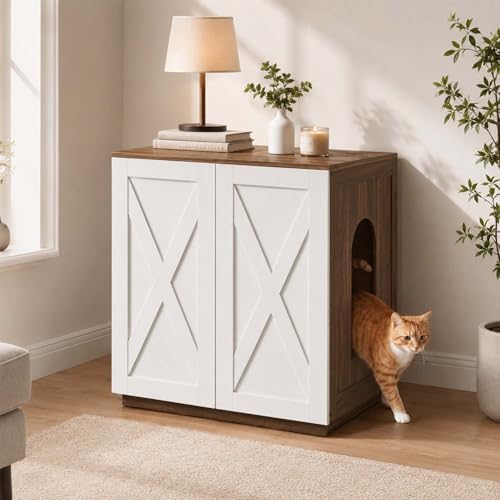 unipaws Cat Litter Box Enclosure - Image 6