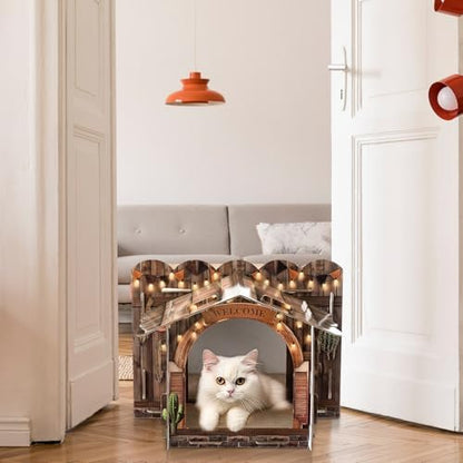 2 Story Cardboard Cat House - Image 6