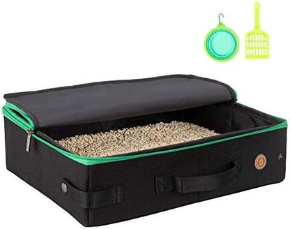 Portable Travel Litter Box for Cats by petisfam