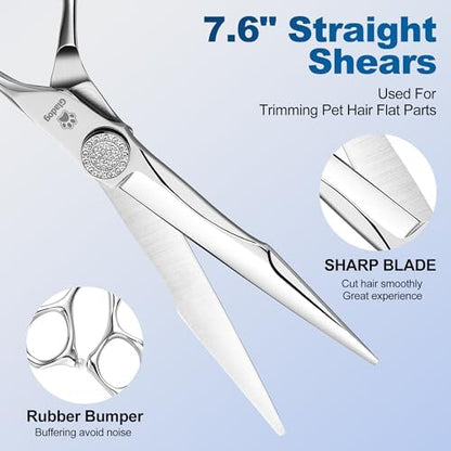 GLADOG Luxury Dog Grooming Scissors Set - Image 4