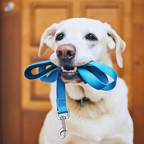 6 Pack Dog Leashes for Large Dogs, Reflective Nylon, Padded Handle, 5 ft - Image 4