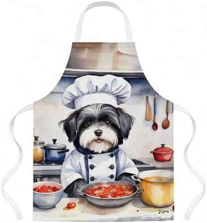 Caroline's Treasures Havanese The Chef Apron Cooking Kitchen Server Baking by CarolinesTreasures