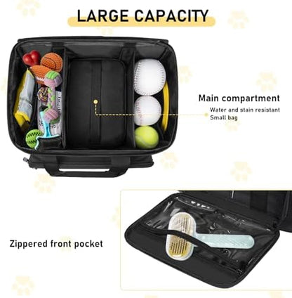 GMAK Pet Grooming Bag, Pet Hair Clipper Organizer Grooming Bag - Image 3