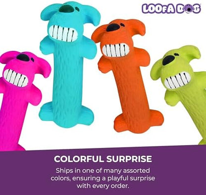 Multipet Original Loofa Latex Dog Toy - Image 4