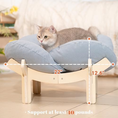 CHEERHOME PETS Elevated Cat Bed - Image 4