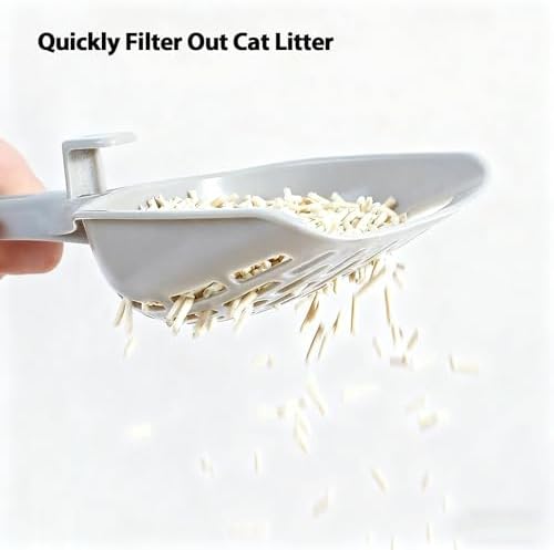 Cat Litter Scoop, ABS Plastic Kitty Litter Scooper - Image 3