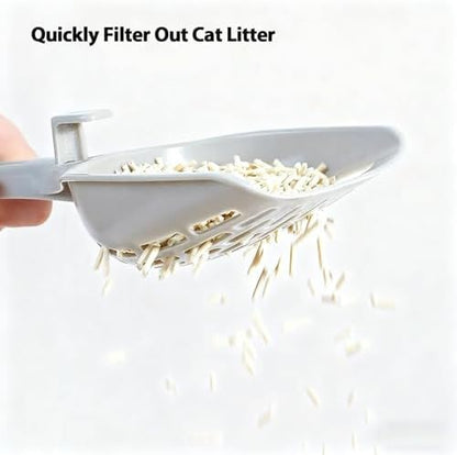 Cat Litter Scoop, ABS Plastic Kitty Litter Scooper - Image 3