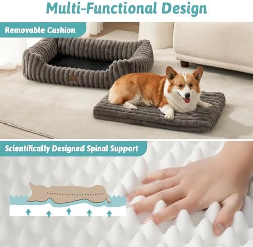 Orthopedic Dog Bed for Medium Dogs & Large Dogs - Image 3