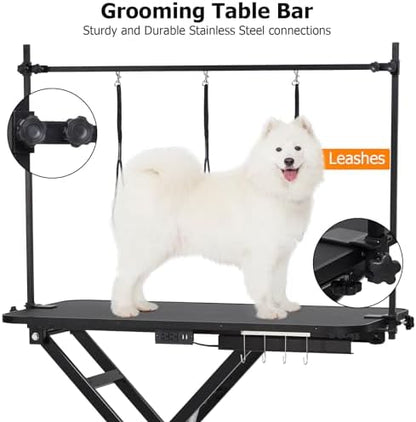 Electric Dog Grooming Table, Height Adjustable Pet Grooming Table - Image 6