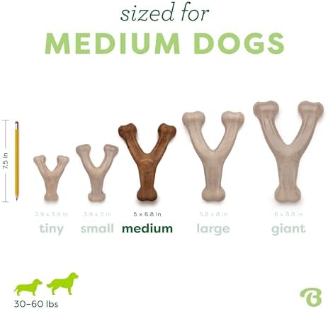Benebone Wishbone Dog Chew Toy for Aggressive Chewers, Real Bacon - Image 4
