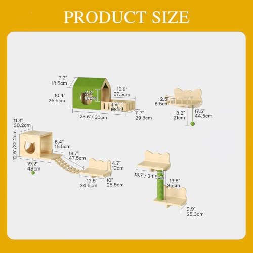 DWVO Cat Wall Shelves and Perches - Image 2