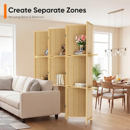 JOSTYLE Bamboo Room Divider - Image 6