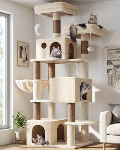 Globlazer F71 Cat Tree Tall, 71in Cat Tower by Globlazer