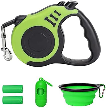Retractable Dog Leash Automatic Telescopic Tractor Dog Tape by LIEVUIKEN