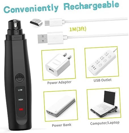 Yardwe Electric Pet Nail Grinder - Image 6