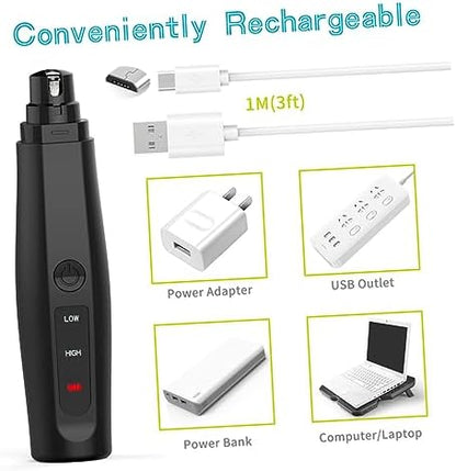 Yardwe Electric Pet Nail Grinder - Image 6