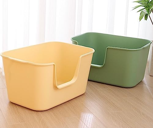 Extra Large Litter Box with High Sides 24.60" Lx16.92 Wx12.99 H, Anti-Splashing - Image 2