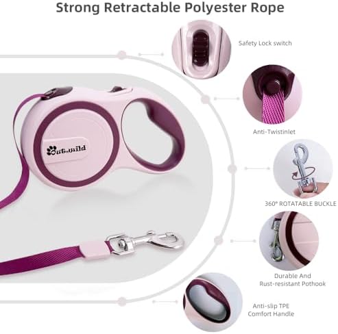 OUTnWILD Retractable Dog Leash - Image 2