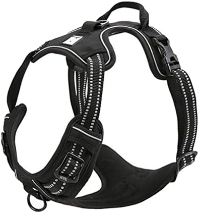 TRUE LOVE Adjustable No-Pull Dog Harness Reflective Vest by TRUELOVE