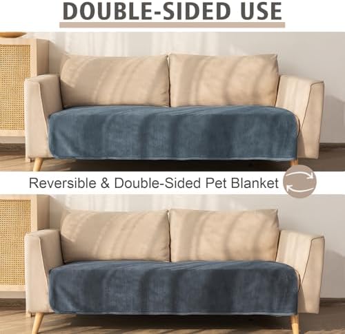 Ameritex Pet Bed Blanket Reversible 100% Waterproof Velvet Super Soft - Image 5