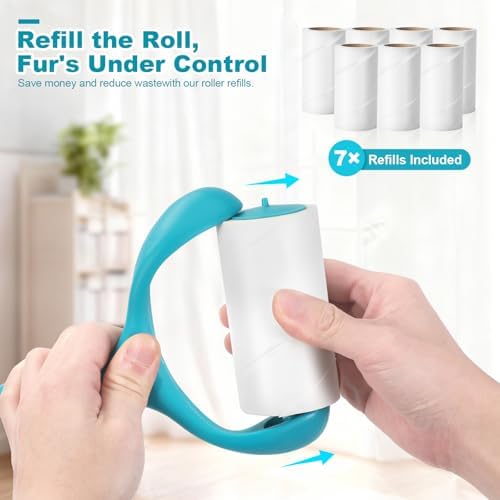 Super Sticky Pet Hair Remover Roll 350 Sheets Set - Image 3