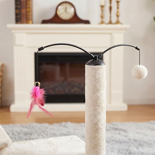 YUNIQUE Multi-Functional Cat Tree Tower, Big Cat Condo - Image 5