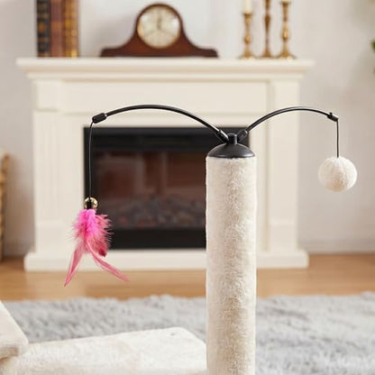 YUNIQUE Multi-Functional Cat Tree Tower, Big Cat Condo - Image 5