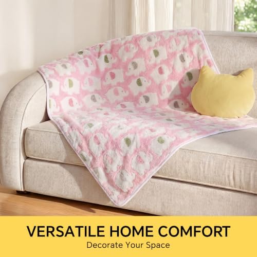 Luciphia 3 Pack Cute Dog Blankets Soft Fleece - Image 5