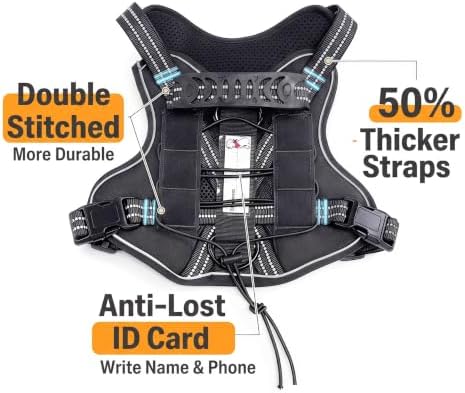 Dog Harness and Leash Set for Small Dogs, No Pull Tactical Dog Harness - Image 5