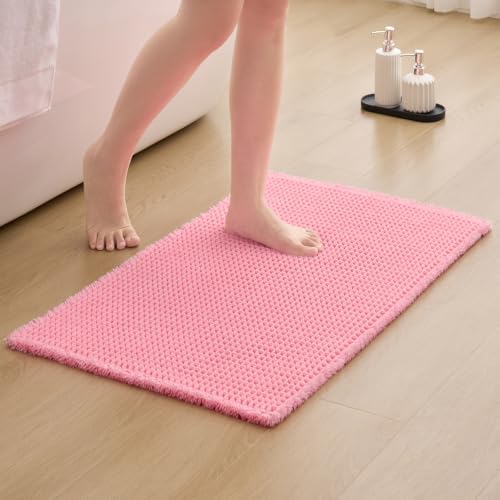 ILANGO Upgraded Waffle Bath Rug 20x32, Super Absorbent Non Slip Bath Mat - Image 2