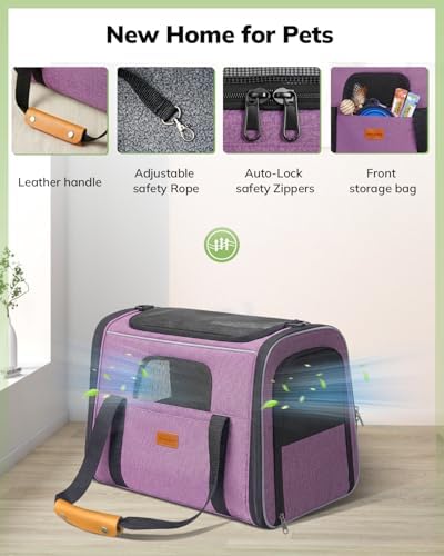 Morpilot Pet Carrier for Large Cats, Puppies & Small Dogs Up to 25lbs - Image 5