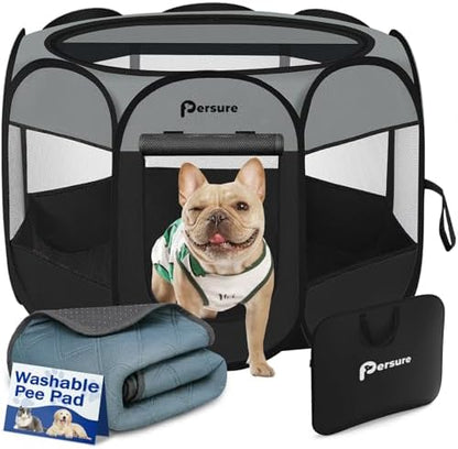 Persure Cat Dog Playpen Tent Crate Cage by PERSURE