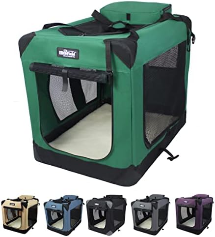 EliteField 3-Door Soft Dog Crate by EliteField