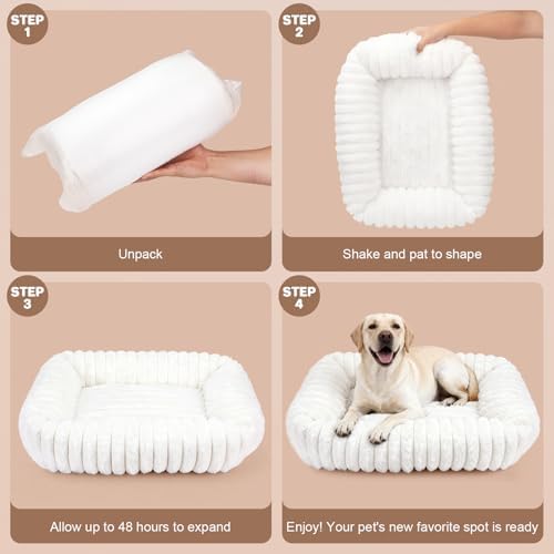 Dog Beds Large Sized Dog, Washable Rectangle Orthopedic Large Pet Sofa - Image 6