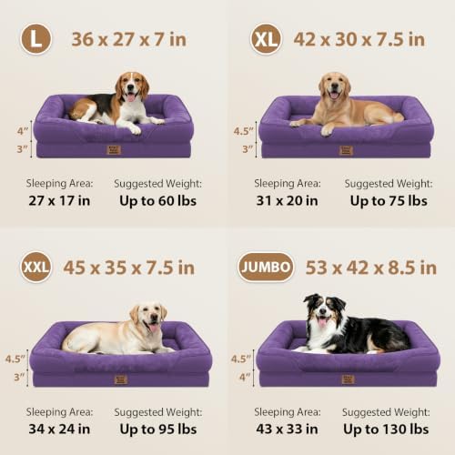 Chez Paw Waterproof Orthopedic Dog Bed - Image 6
