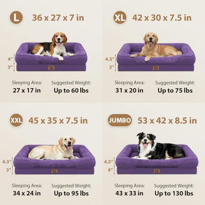 Chez Paw Waterproof Orthopedic Dog Bed - Image 6