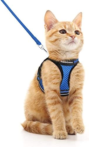 rabbitgoo Cat Harness and Leash Set, Step-in Soft Vest by rabbitgoo