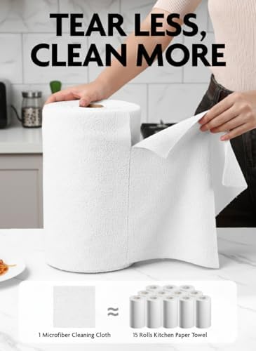Fantasticlean Microfiber Cleaning Cloth Roll- 90 Sheets - Image 2