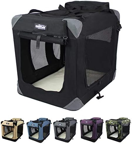 EliteField 3-Door Soft Dog Crate by EliteField