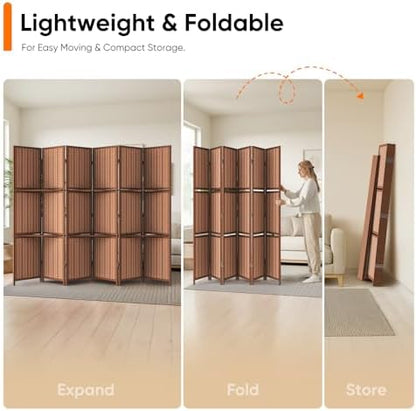JOSTYLE Bamboo Room Divider - Image 5