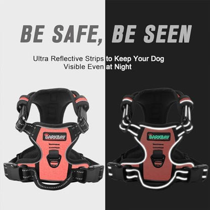 BARKBAY Dog Harness No Pull for Small Sized Dog Front Back Clips, Dog Vest - Image 5