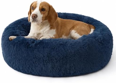 Bedsure SupportMax® Calming Dog Bed Medium Size Dog Washable Pet Bed by BEDSURE