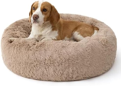 Bedsure SupportMax® Calming Dog Bed Medium Size Dog Washable Pet Bed by BEDSURE