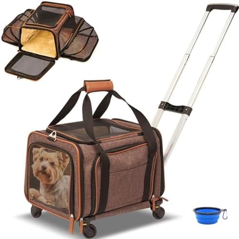 Airline Approved Dog Carrier, Pet Carrier by RUYICZB
