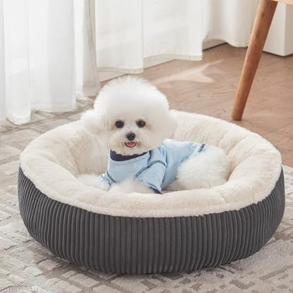 23 inches Calming Donut Dog Bed by BedStillLoveStill