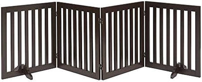 unipaws 24”H Free Standing Pet Gate by unipaws