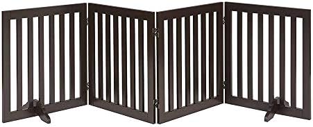 unipaws 24”H Free Standing Pet Gate by unipaws