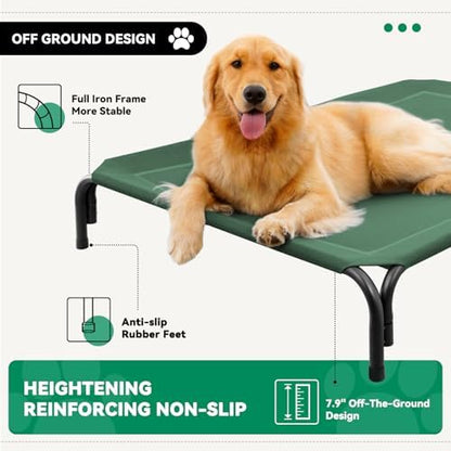 Elevated Dog Bed Outdoor Cooling Raised Cot - Image 4
