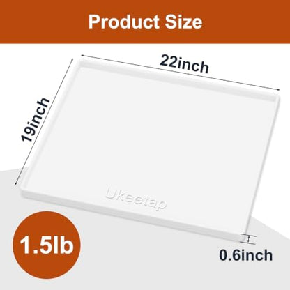 22" x 19" Extra Thick Silicone Mat Waterproof - Image 6