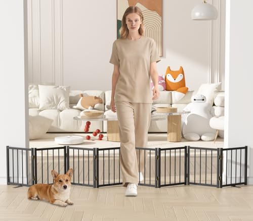 Snuowu 16" Freestanding Short Dog Gate by SNUOWU